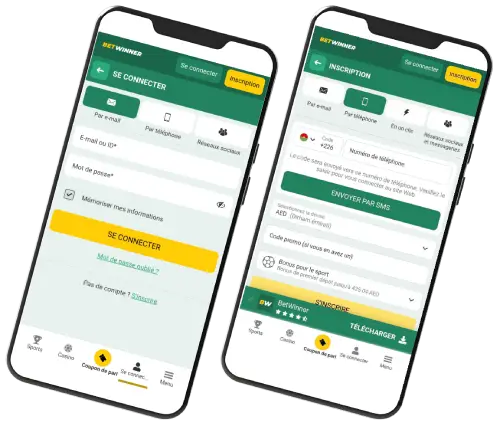 Se connecter sur Betwinner
