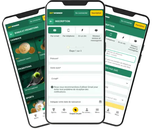 Inscription sur Betwinner au Burkina Faso